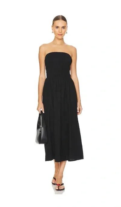 Nia River Dress In Black