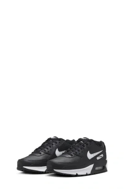 Nike Air Max 90 Sneaker In Black/black/white