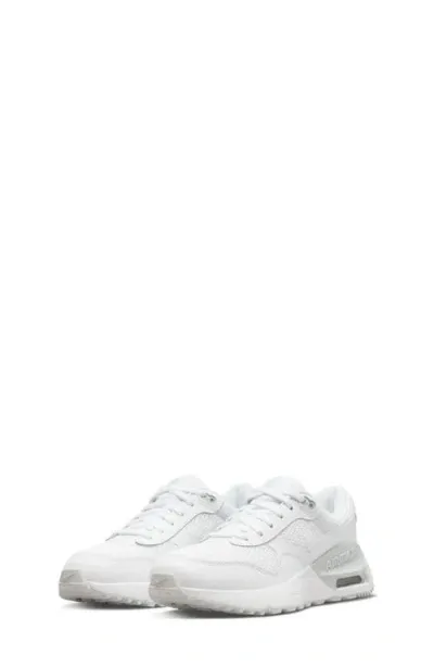 Nike Air Max Systm Sneaker In White/white/photon