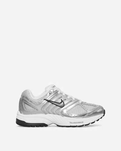 Nike Air Pegasus 2k5 Leather And Mesh Sneakers In Photon Dust/chrome-gridiron-sail-mtlc Silver-cocon