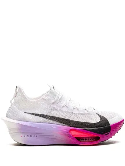 Nike Aplhafly Next%3 "purple Agate" Sneakers In White