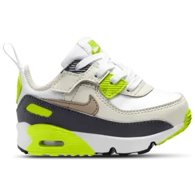 Nike Boys   Air Max 90 Easyon In White/khaki/cyber