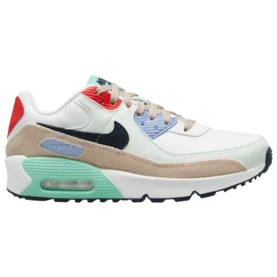 Nike Boys   Air Max 90 Ltr Se In Sanddrift/obsidian/white