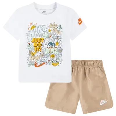 Nike Boys   Nsw Doodlevision Set In Brown/brown