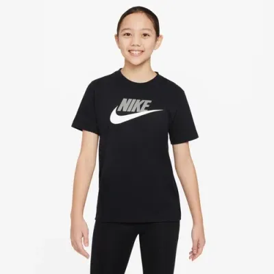 Nike Kids' Boys   Nsw Futura Hbr T-shirt In White/gray/black