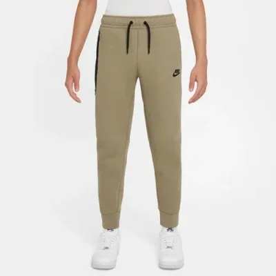 Nike Kids' Boys   Nsw Tech Fleece Pants In Black/neutral Olive