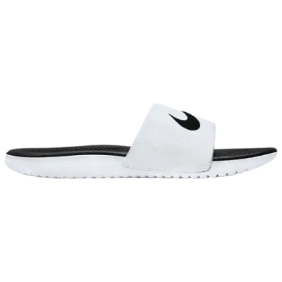 Nike Boys Preschool   Kawa Slides In White/black