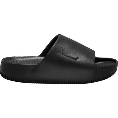 Nike Calm Slide Sandal In Black/black