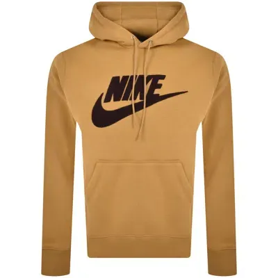 Nike Club Hoodie Brown