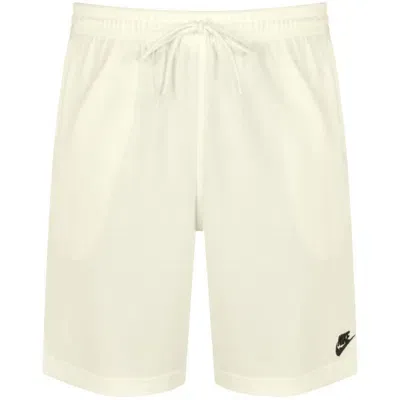 Nike Club Logo Shorts White