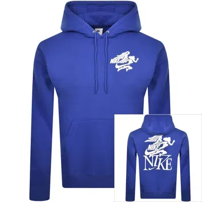 Nike Club Novelty Hoodie Blue