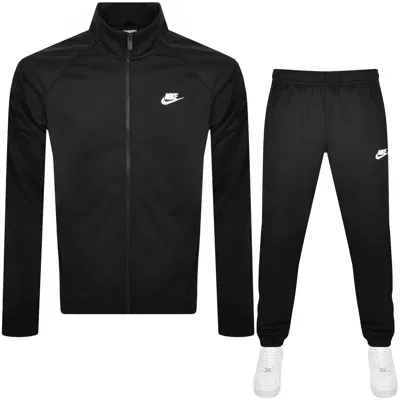 Nike Club Tracksuit Black