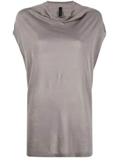 Nike Cowl Neck Tank Top In Grey