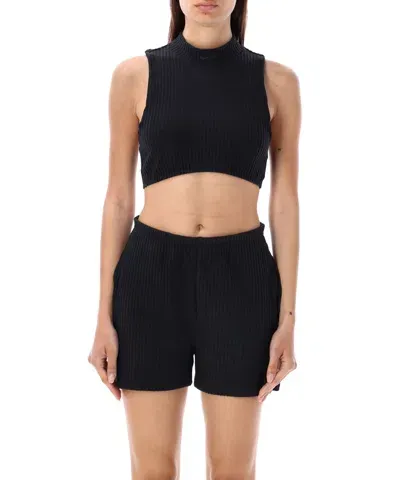 Nike Crop Top In Black