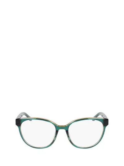 Nike Eyeglasses In Crystal Jade / Bronzine