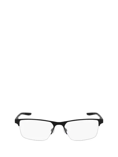 Nike Eyeglasses In Satin Black / Black