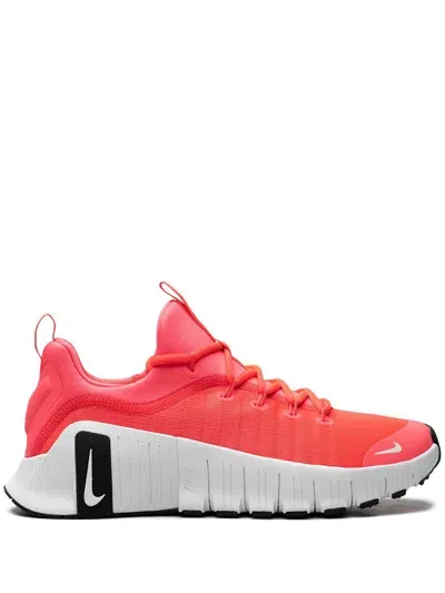 Nike Free Metcon 6 Wmns "hot Punch" Sneakers In Orange