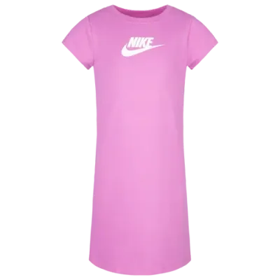 Nike Girls Preschool   Club Dress In White/pink