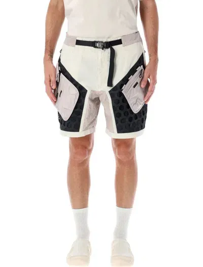 Nike Ispa Belted Shorts In Grey