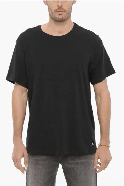 Nike Jhm Flight Base Tee 2pk In Black