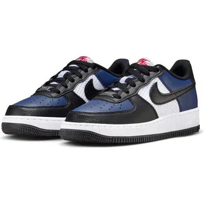 Nike Kids' Air Force 1 Sneaker In Navy/black/white