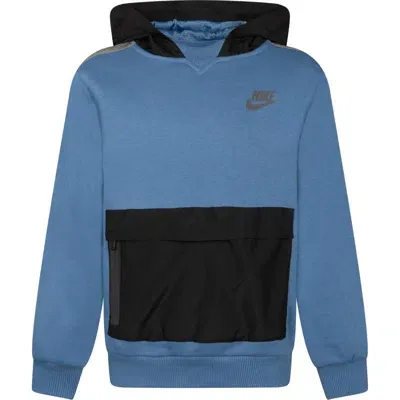 Nike Kids' Future Utility Pullover Hoodie In  Aegean Strom