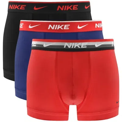 Nike Logo 3 Pack Trunks In Multi