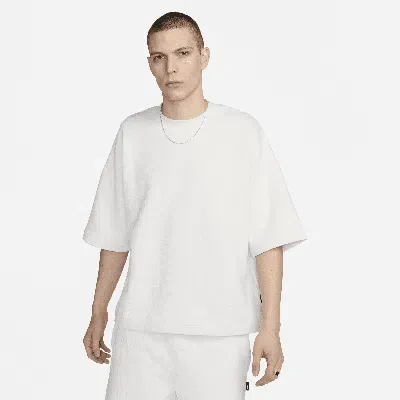 Nike Air Oversize Crewneck Sweatshirt In Summit White/summit White