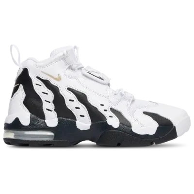 Nike Air Dt Max '96 "colorado Away" Sneakers In White/black/vegas Gold