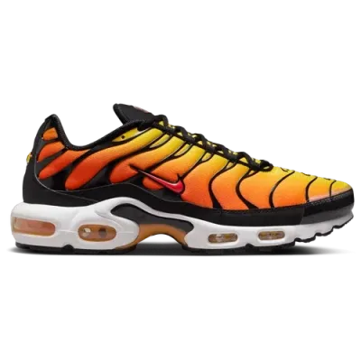 Nike Mens  Air Max Plus Sunset In Orange/black/white