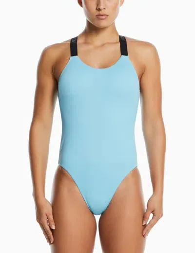 Nike Racerback One Piece In Blue