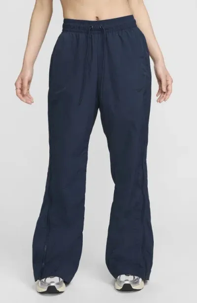 Nike Sportswear Repel Zip Hem Pants In Armory Navy/black