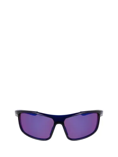 Nike Sunglasses In Midnight Navy / Road Blue Mir