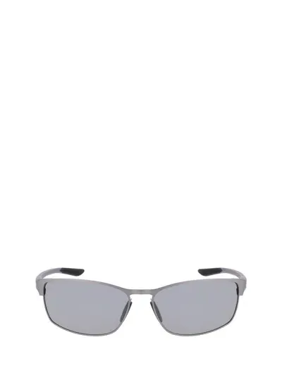 Nike Sunglasses In Satin Gunmetal / Silver Flash