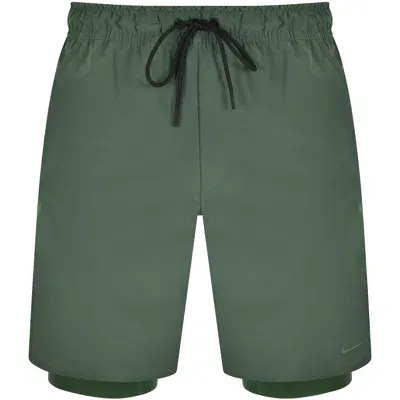 Nike Training 2 In 1 Shorts Green