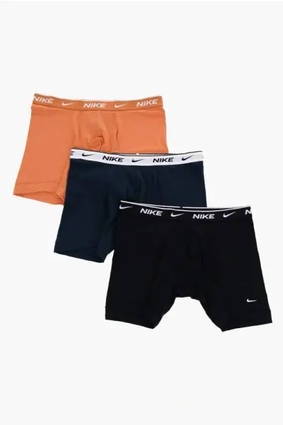 Nike Tri-color 3 Pairs Of Boxer Set In Black