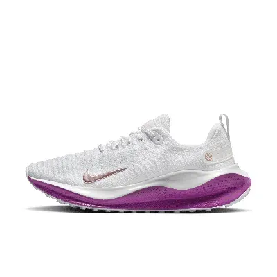 Nike Women's Infinityrn 4 Road Running Shoes In White/metallic Red Bronze/hot Fuchsia