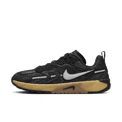 Nike Women's Jam Shoes In Black/metallic Silver/gum Light Brown