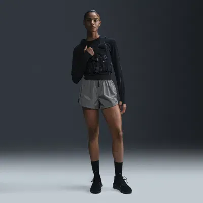 Nike Running Division Reflective Shorts In Black