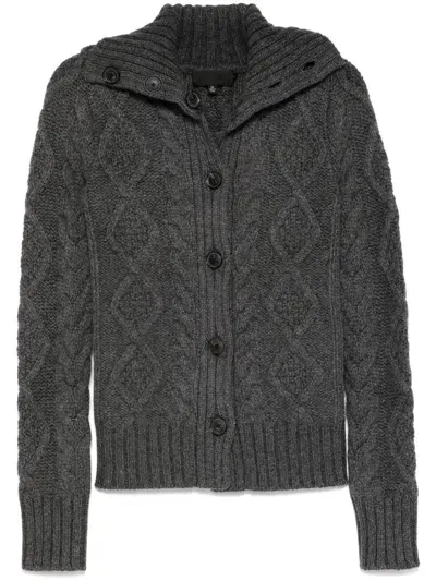 Nili Lotan Allegra Cardigan In Grey