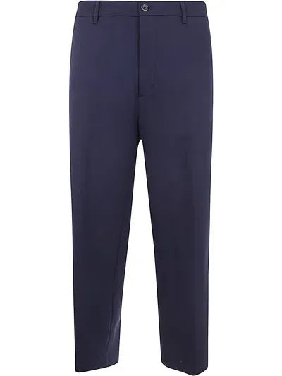 Nine In The Morning Apollon Baggy Man Trousers In Blue