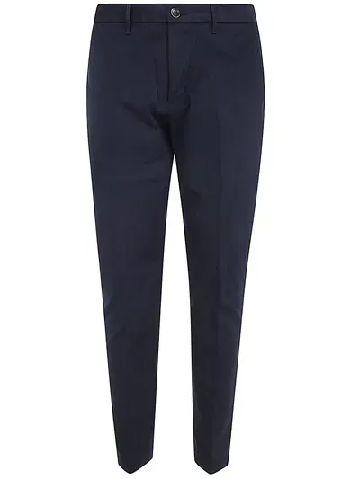 Nine In The Morning Easy Chino Slim Man Trousers In Blue