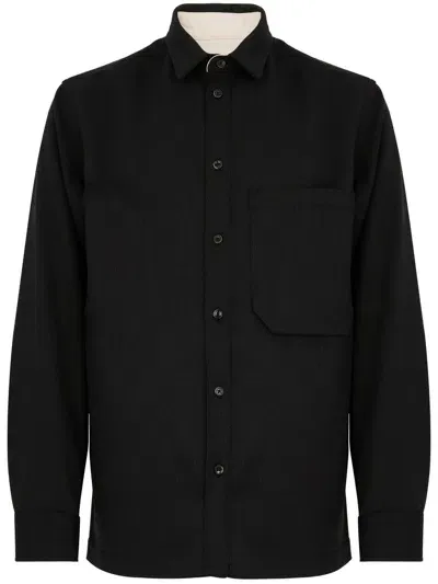 Nine In The Morning Jonas Wool Jacket With Pocket In Black