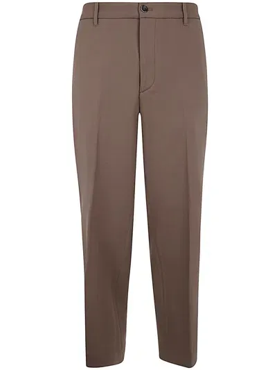 Nine:inthe:morning Apollon Baggy Man Trousers Clothing In Beige