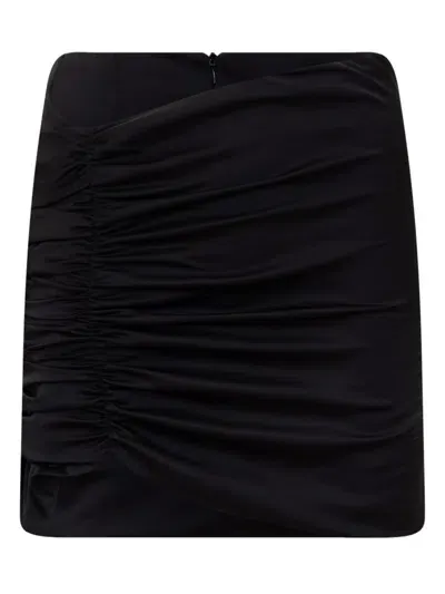 Nineminutes Satin Skirt In Black