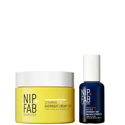 Nip+fab Overnight Skin Glow Duo In Yellow