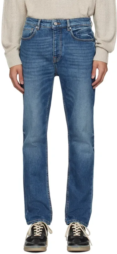 Nn07 Blue Johnny 1839 Jeans In Blue Denim