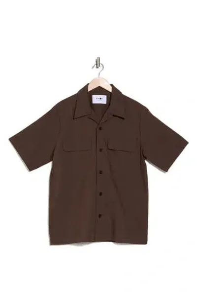 Nn07 Brown Daniel 1680 Shirt In Slate Brown