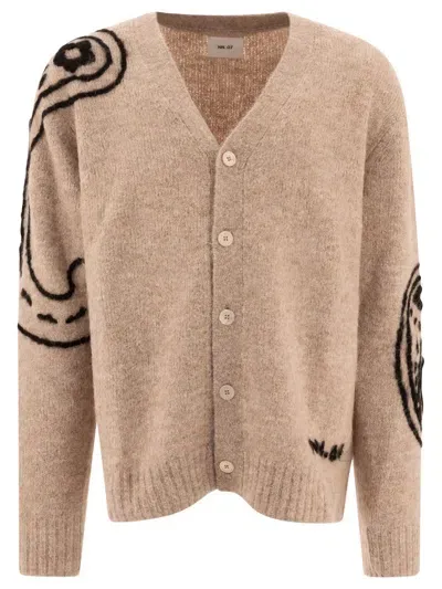 Nn07 Nn.07 "kyle" Cardigan In Beige