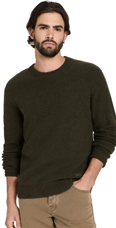 Nn07 Nigel Crew Neck Sweater Dark Army